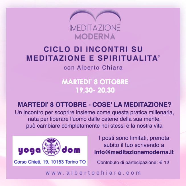 CICLO DI INCONTRI DI SPIRITUALITà