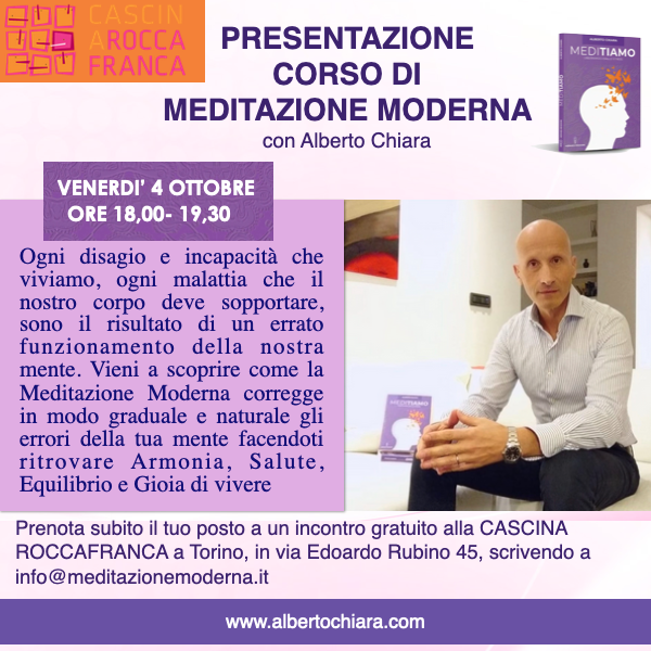 Presentazione corso meditazione moderna