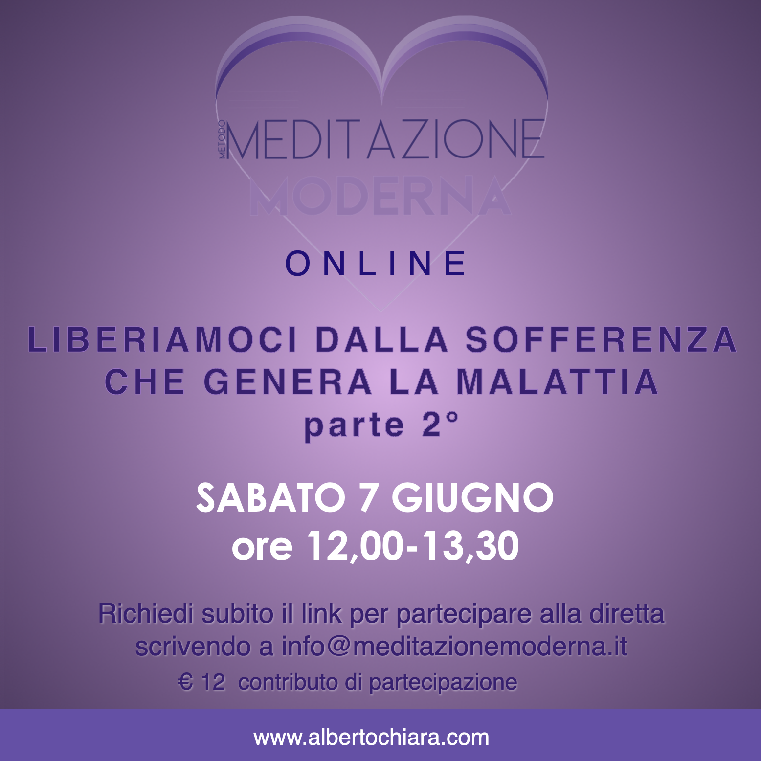 Liberiamoci dalla sofferenza