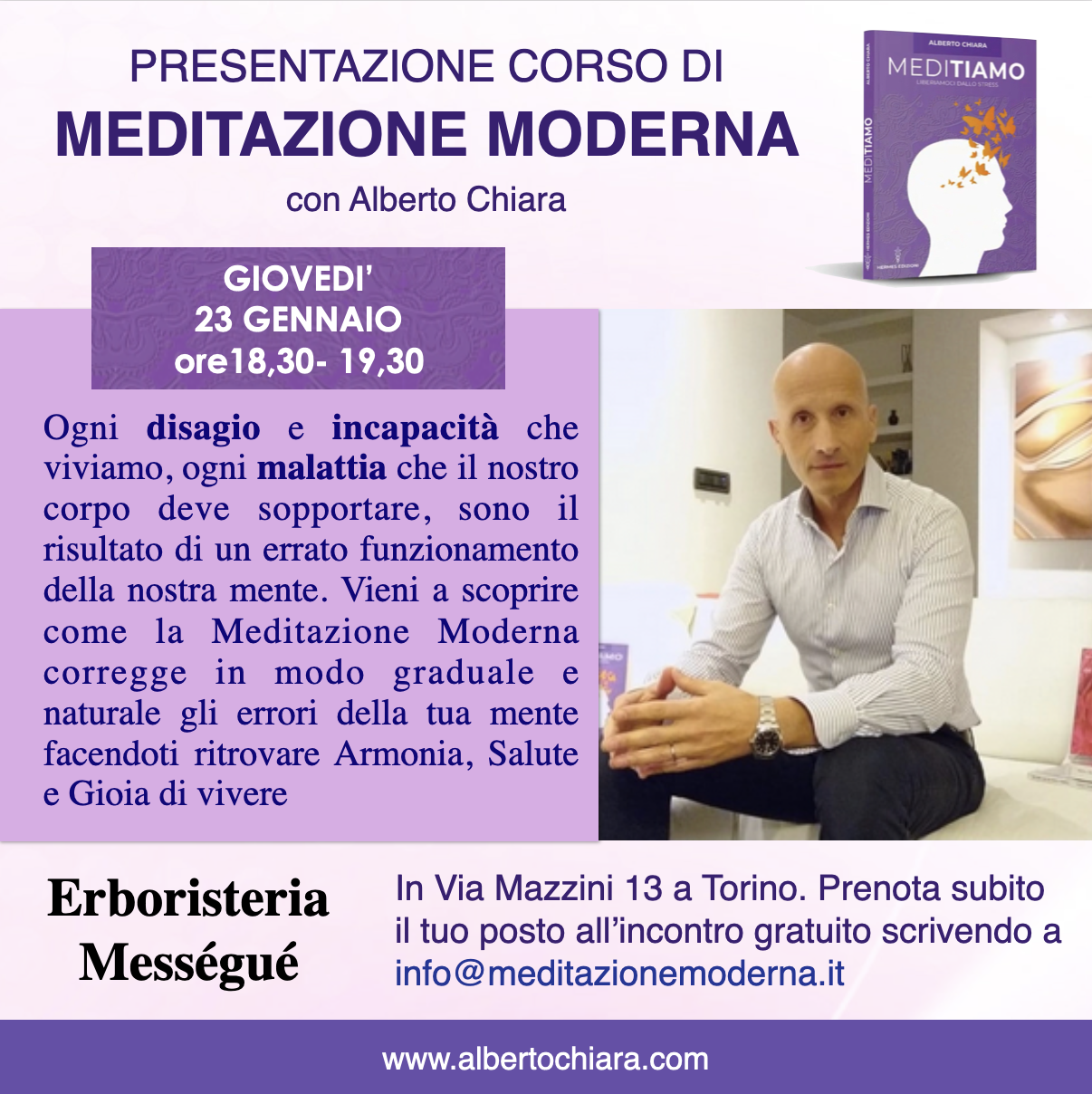 Presentazione Corso di Meditazione Moderna